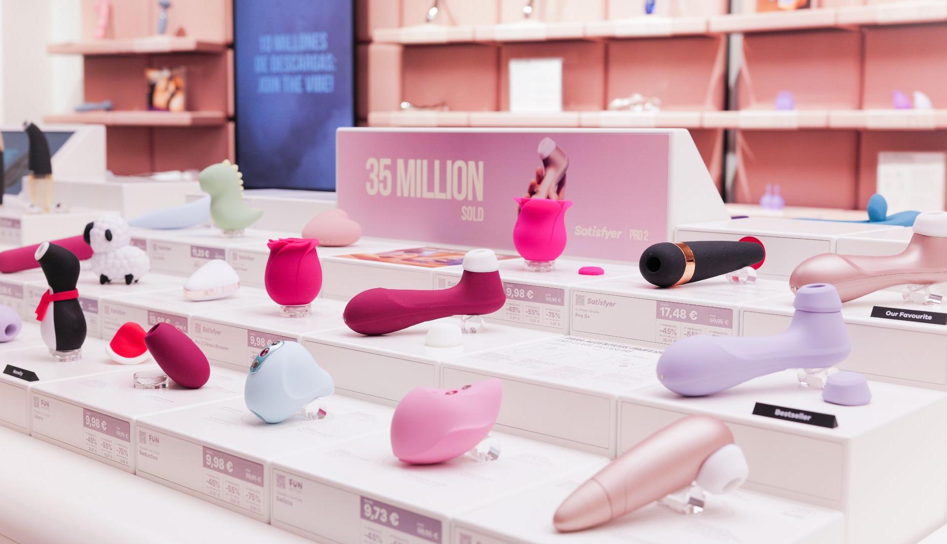 Satisfyer y GESKE Abren su Primera Tienda Insignia en Madrid para "Romper Tabúes" sobre Sexualidad
