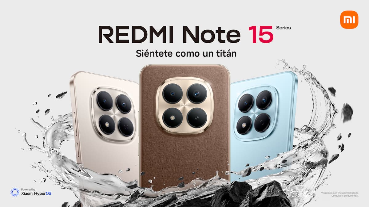 Xiaomi presenta la serie REDMI Note 15: La era de la resistencia "Titan" y la batería de larga duración