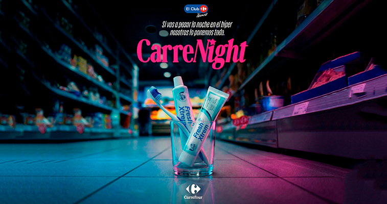 'Carrenight': Carrefour convierte el hipermercado en el escenario de una aventura nocturna inmersiva